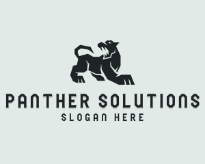 Wild Panther Safari logo design