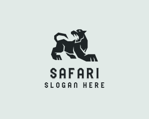 Wild Panther Safari logo design