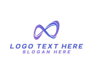 Futuristic - Infinity Loop Company logo design