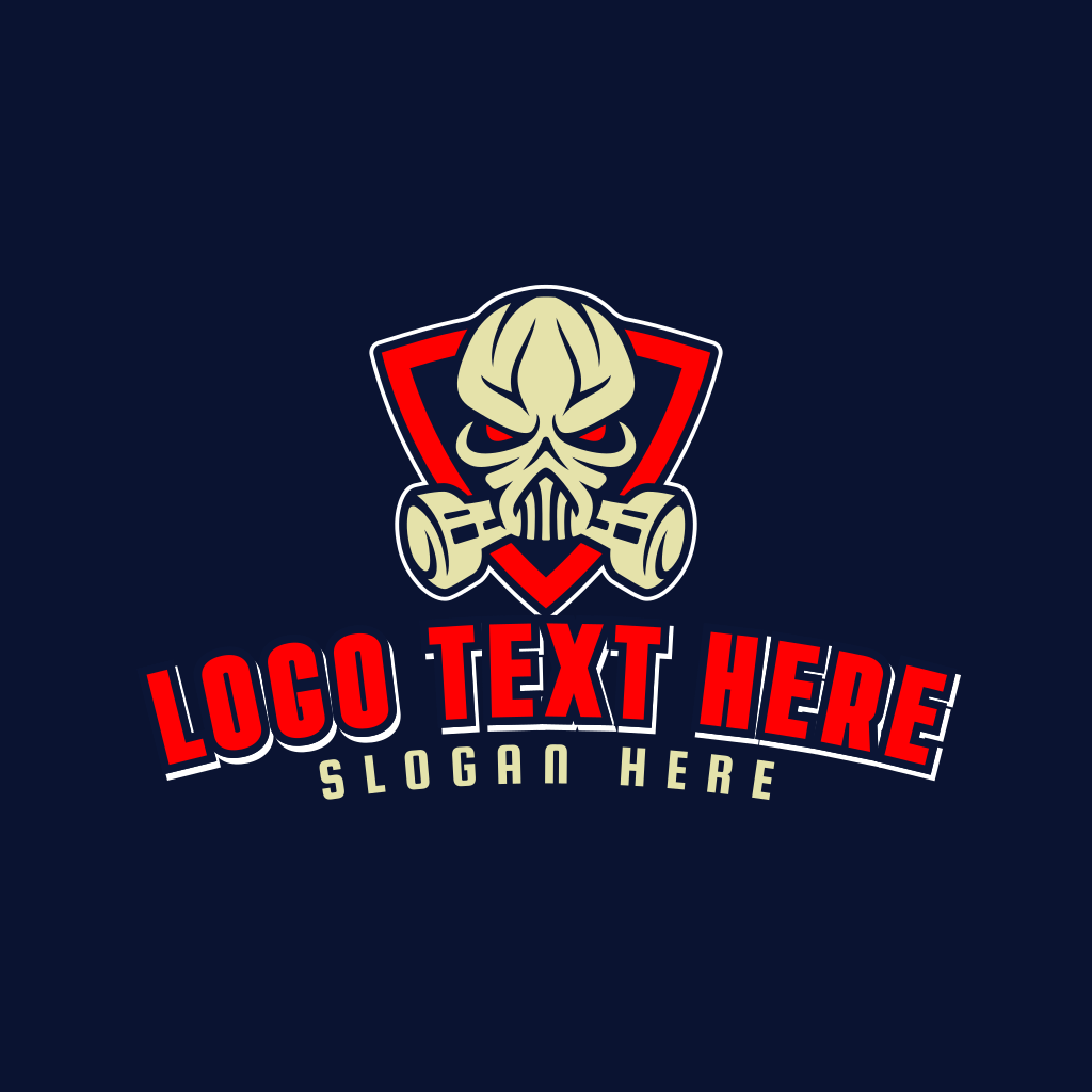 Toxic skull - Mascot & Esport Logo  Game logo design, Creative logo,  Professional logo design