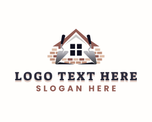 Stonework - Construction Builder Trowel logo design