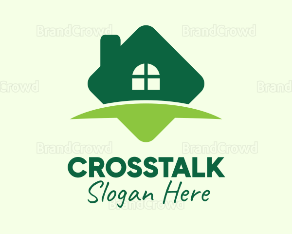 Green Real Estate Property Logo