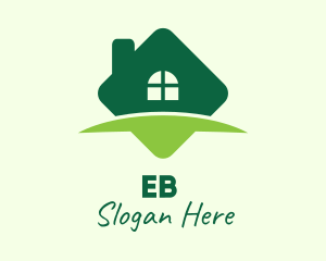 Green Real Estate Property Logo