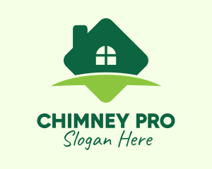 Green Real Estate Property logo design