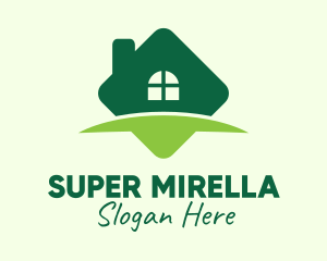 Subdivision - Green Real Estate Property logo design