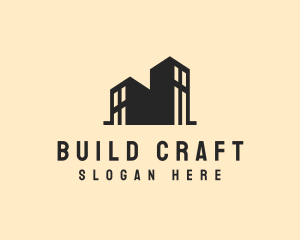 Modern Building Property logo design