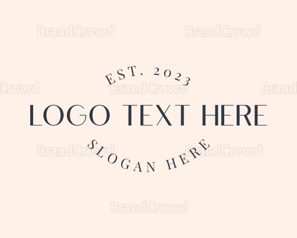 Minimalist Fashion Style Logo