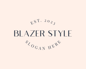 Minimalist Fashion Style logo design