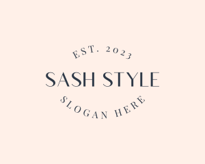 Minimalist Fashion Style logo design