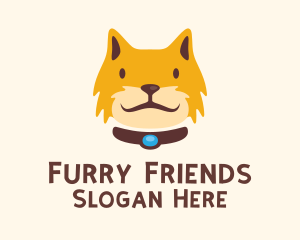 Furry - Smiling Furry Cat logo design