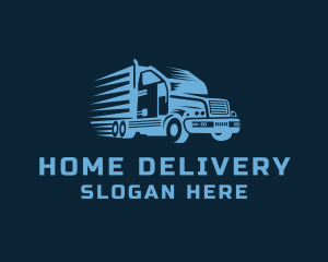 Fast Travel Truck logo design