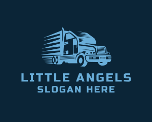 Diesel - Fast Travel Truck logo design