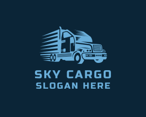 Fast Travel Truck logo design