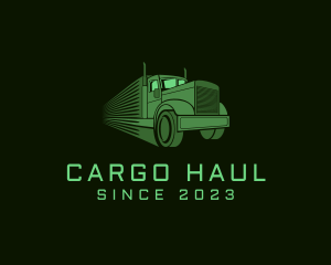 Freight Vehicle Cargo logo design