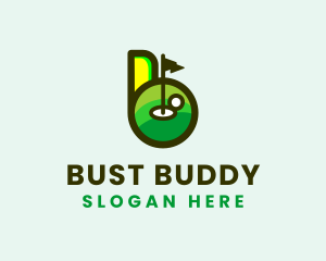 Golf Ball Tournament Caddie logo design