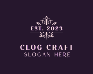 Eco Craft Tailoring logo design