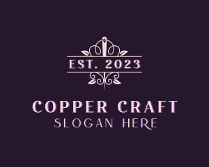 Eco Craft Tailoring logo design
