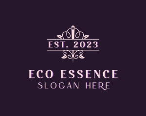 Eco Needle Tailoring logo design