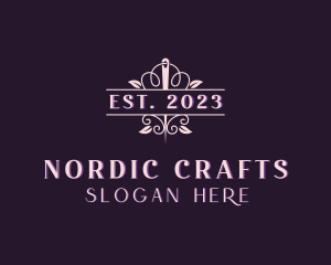 Eco Craft Tailoring logo design