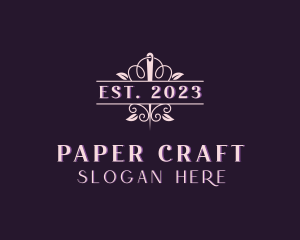 Eco Craft Tailoring logo design