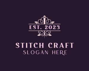 Eco Craft Tailoring logo design