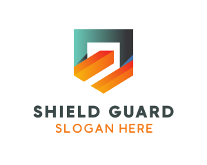 Defense - Modern Defense Shield logo design