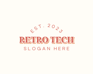 Retro Apparel Company logo design