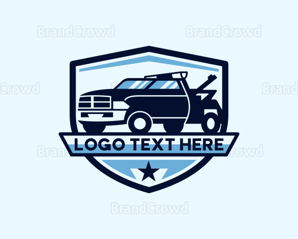 Tow Truck Vehicle Logo