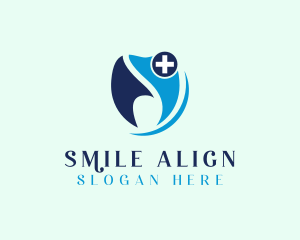 Orthodontics - Tooth Dental Clinic logo design