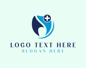 Orthodontics - Tooth Dental Clinic logo design