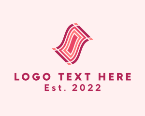 Handmade - Carpet Fabric Souvenir logo design