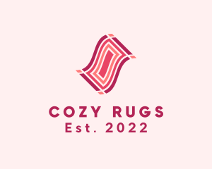 Rug - Carpet Fabric Souvenir logo design