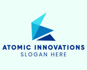 Abstract Startup Technology logo design