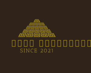 Yucatan - Ancient Mayan Pyramid logo design