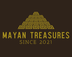 Mayan - Ancient Mayan Pyramid logo design