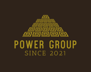Mexican - Ancient Mayan Pyramid logo design