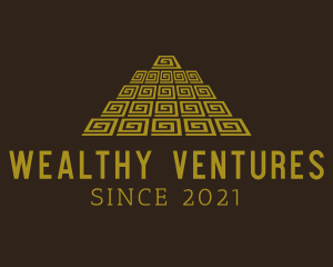 Prosperity - Ancient Mayan Pyramid logo design