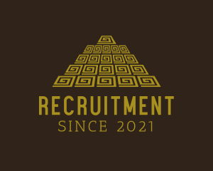 Culture - Ancient Mayan Pyramid logo design