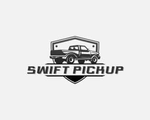 Pickup - Pickup Truck Transportation logo design