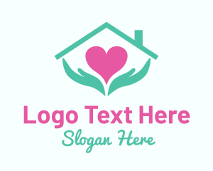 Shelter - Love Shelter Organization logo design