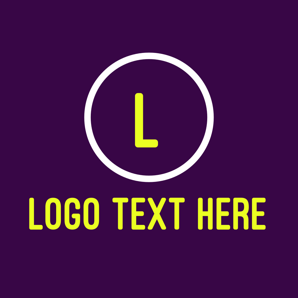 Fluorescent Yellow Circle Logo | BrandCrowd Logo Maker