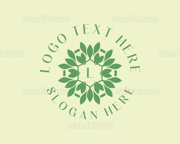 Natural Organic Farm Produce Logo