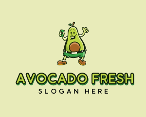 Avocado - Avocado Fruit Drink logo design