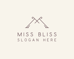 Elegant Business Letter M logo design