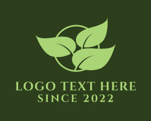 Tea - Organic Vegetarian Horticulture logo design