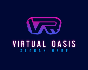 Vr - VR Gaming Entertainment logo design