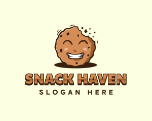 Food Cartoon Cookie logo design