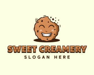 Food Cartoon Cookie logo design