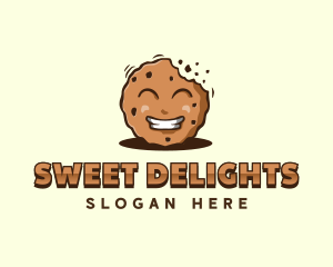 Food Cartoon Cookie logo design