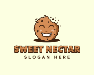 Food Cartoon Cookie logo design